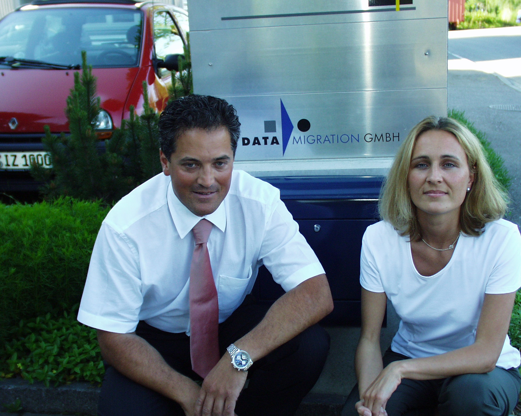 Thomas Failer and Tamara Rüegg, founders of Data Migration AG